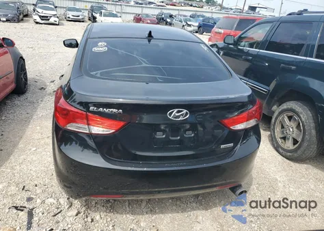 2013 Hyundai Elantra Gls from USA, damaged, VIN KMHDH4AE7DU572592